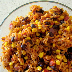 Spanish Rice Recipe - Mostly Asian, Thoroughly American Home Cooking